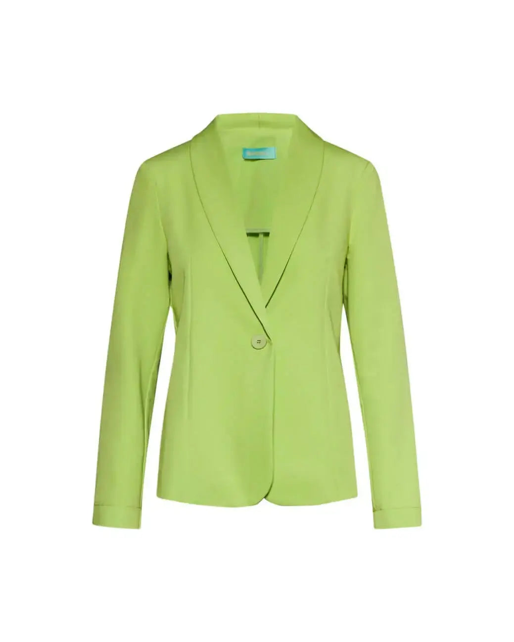 Blazer monopetto a manica lunga in cady elasticizzato tinta unita DORABELLA