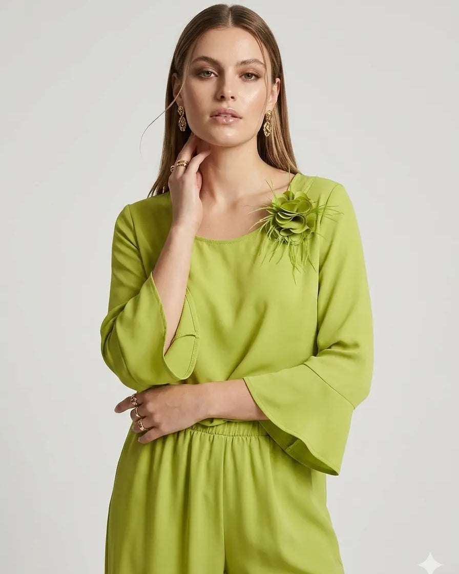 Blusa Chic Ruffle DORABELLA