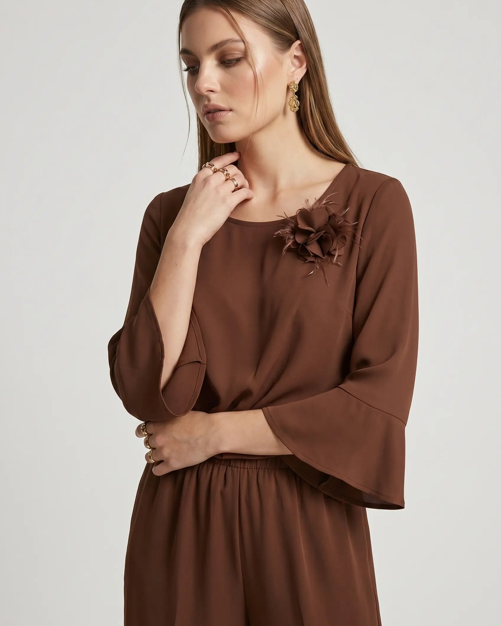 Blusa Chic Ruffle DORABELLA