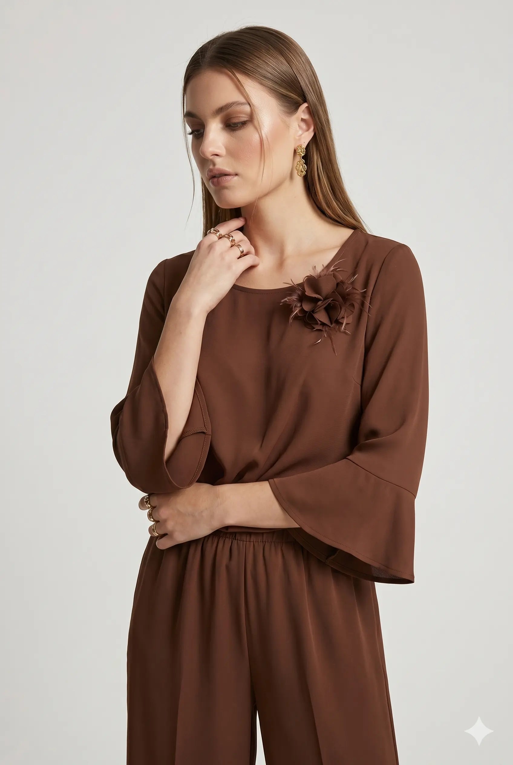 Blusa Chic Ruffle DORABELLA