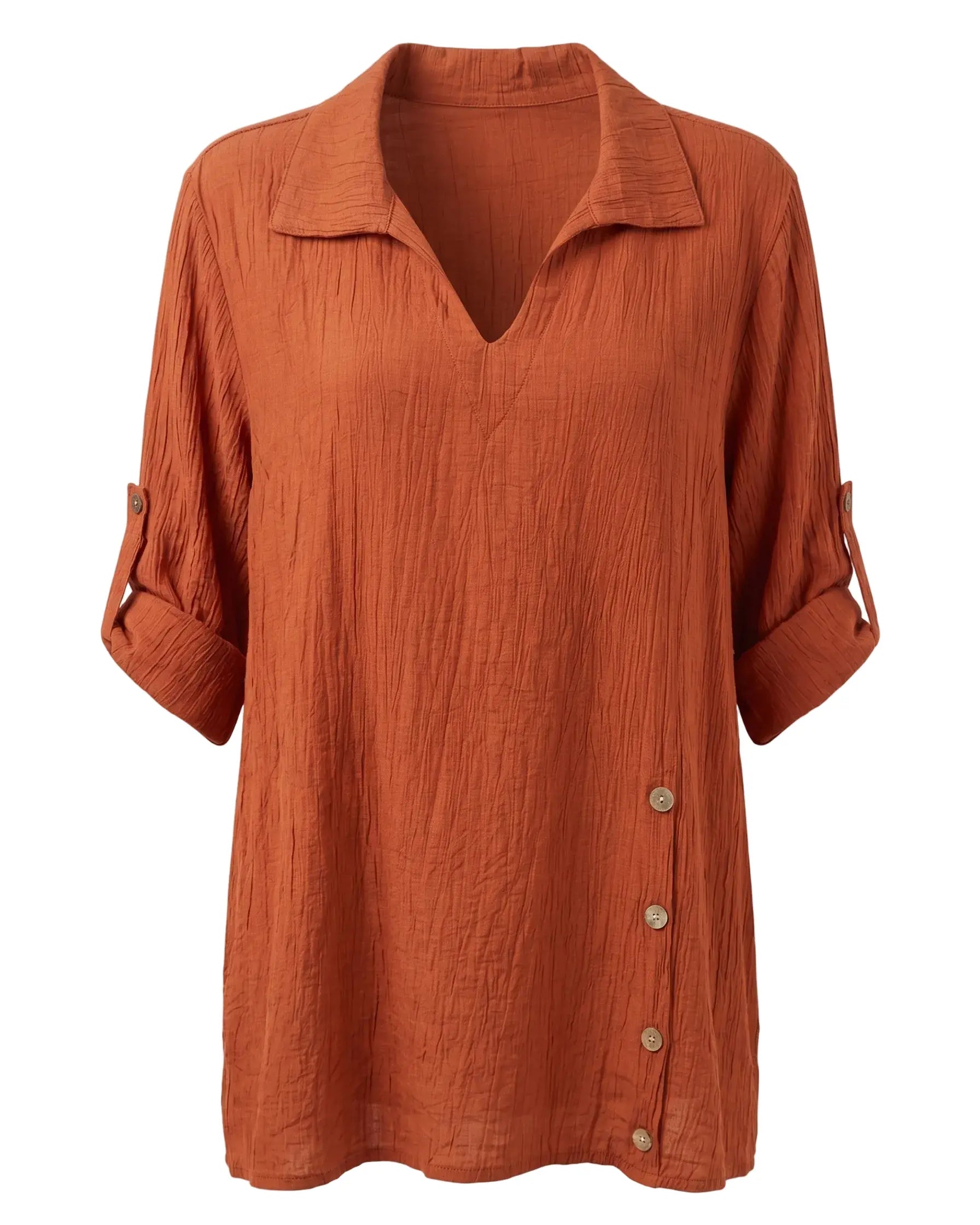 Blusa Crinkle DORABELLA PIU'