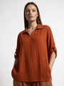 Blusa Crinkle DORABELLA PIU'