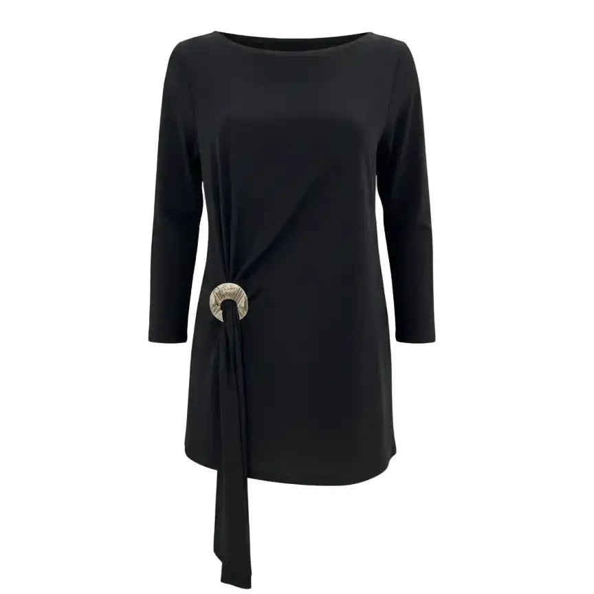 Blusa Ity con accessorio metallico DORABELLA