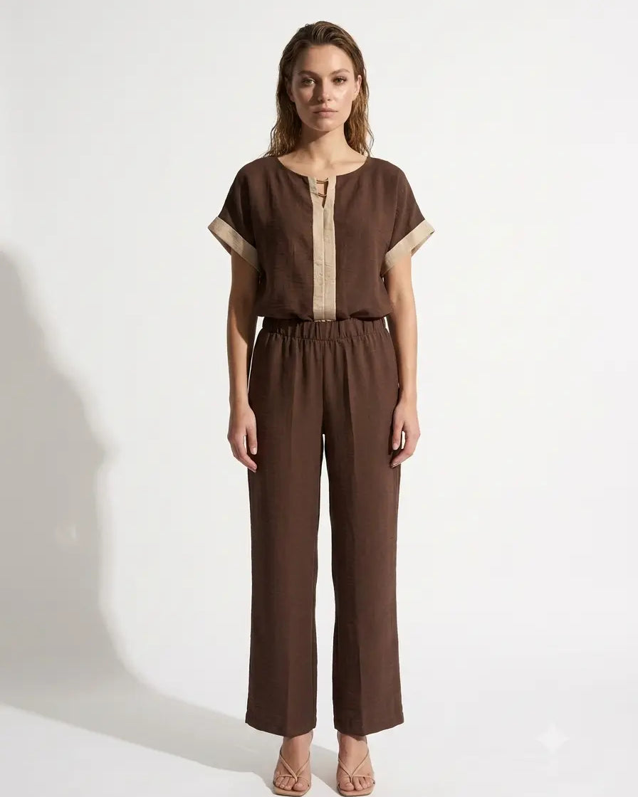 Blusa Kimono Bicolor DORABELLA