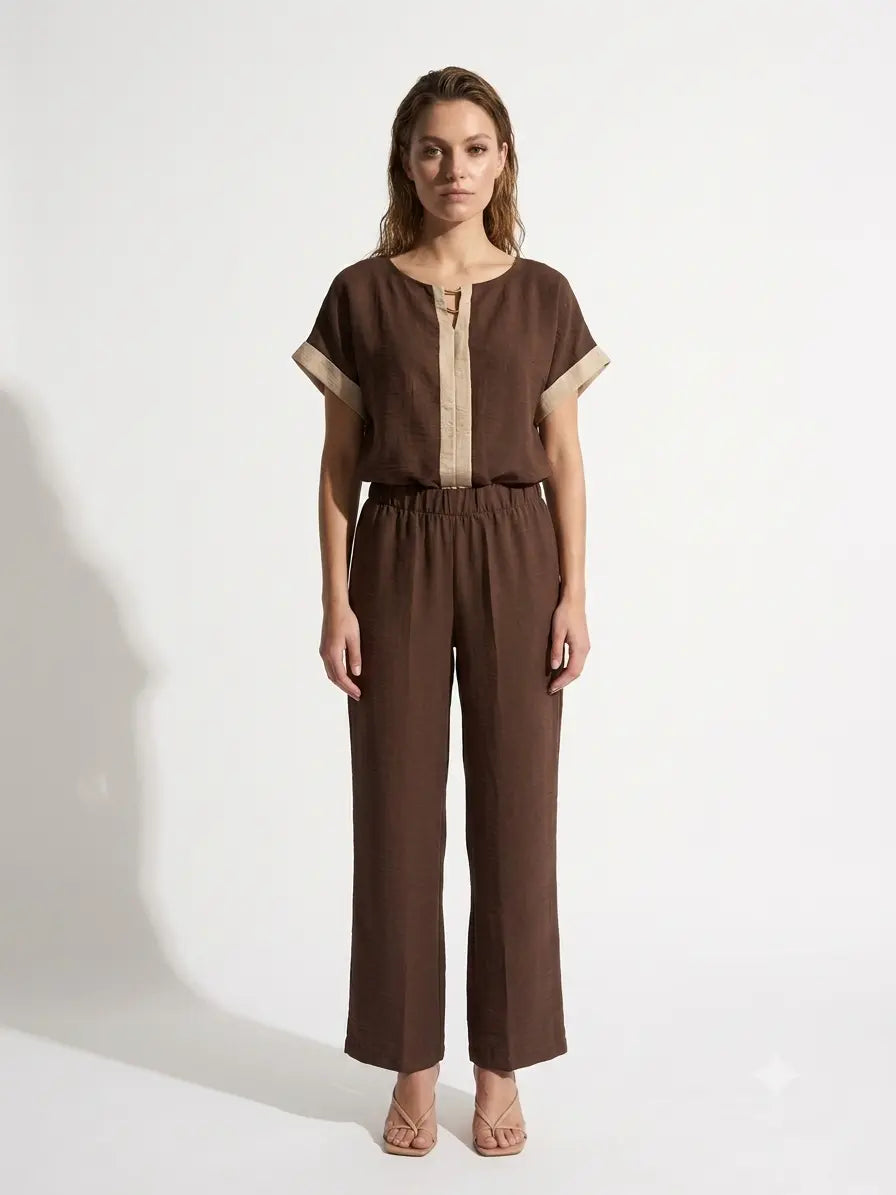 Blusa Kimono Bicolor DORABELLA
