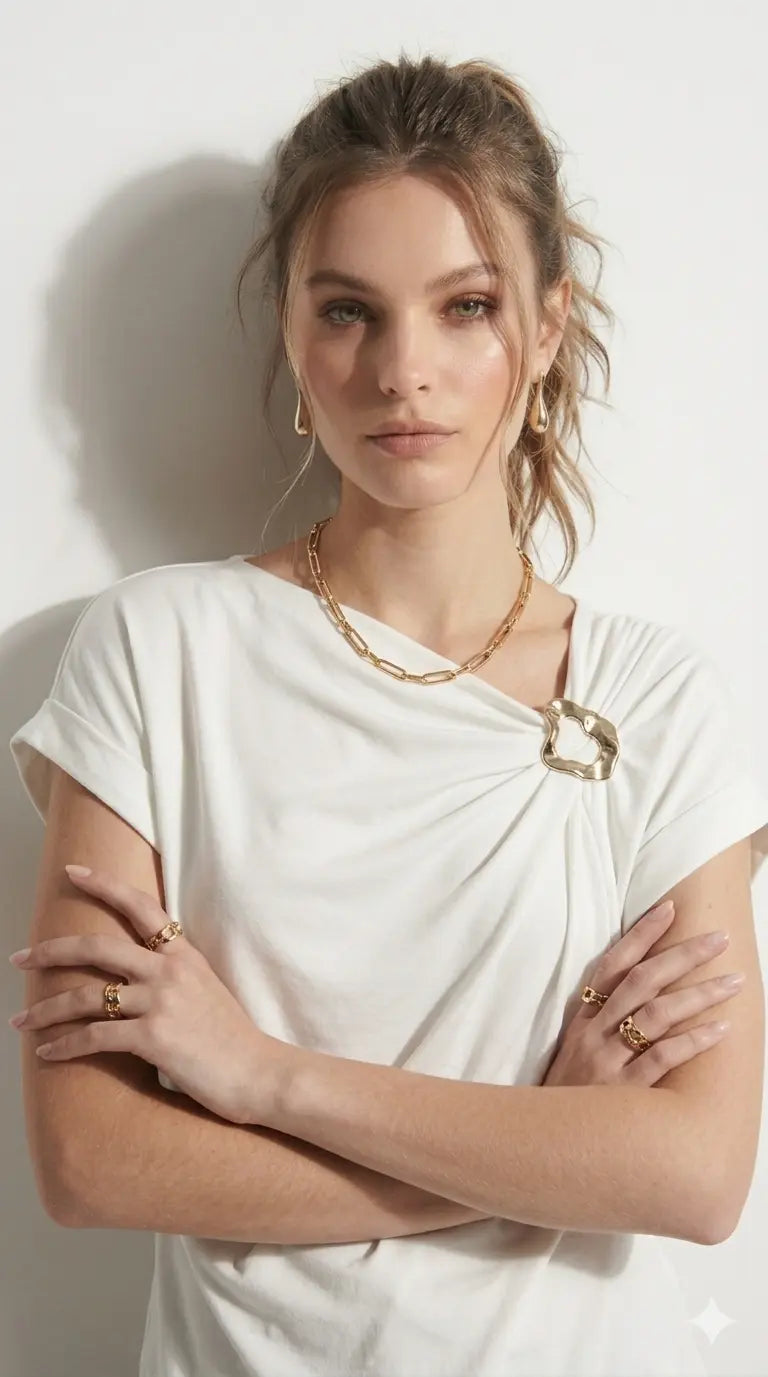 Blusa Minimal Glam DORABELLA