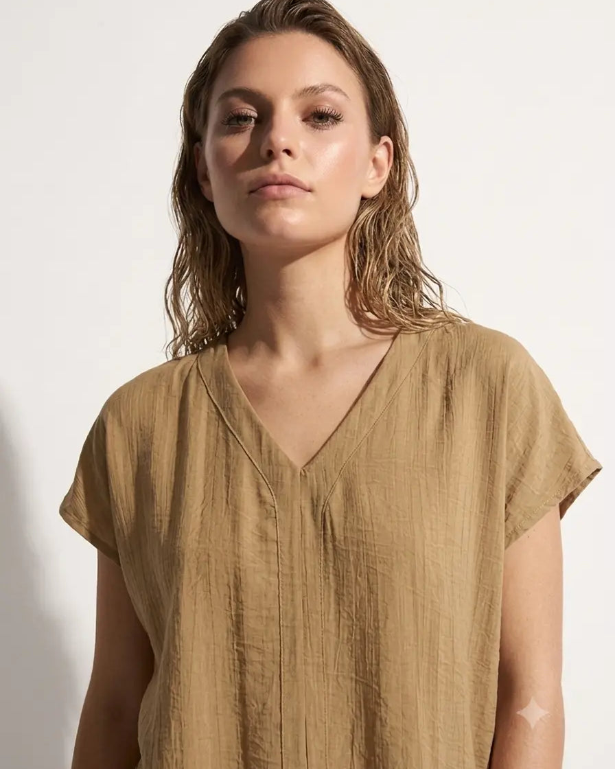 Blusa Neutral Chic DORABELLA