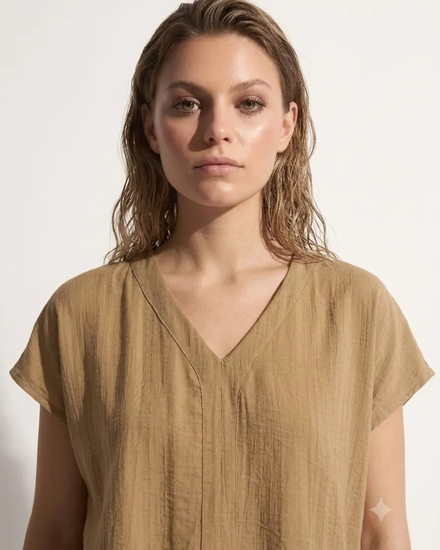 Blusa Neutral Chic DORABELLA