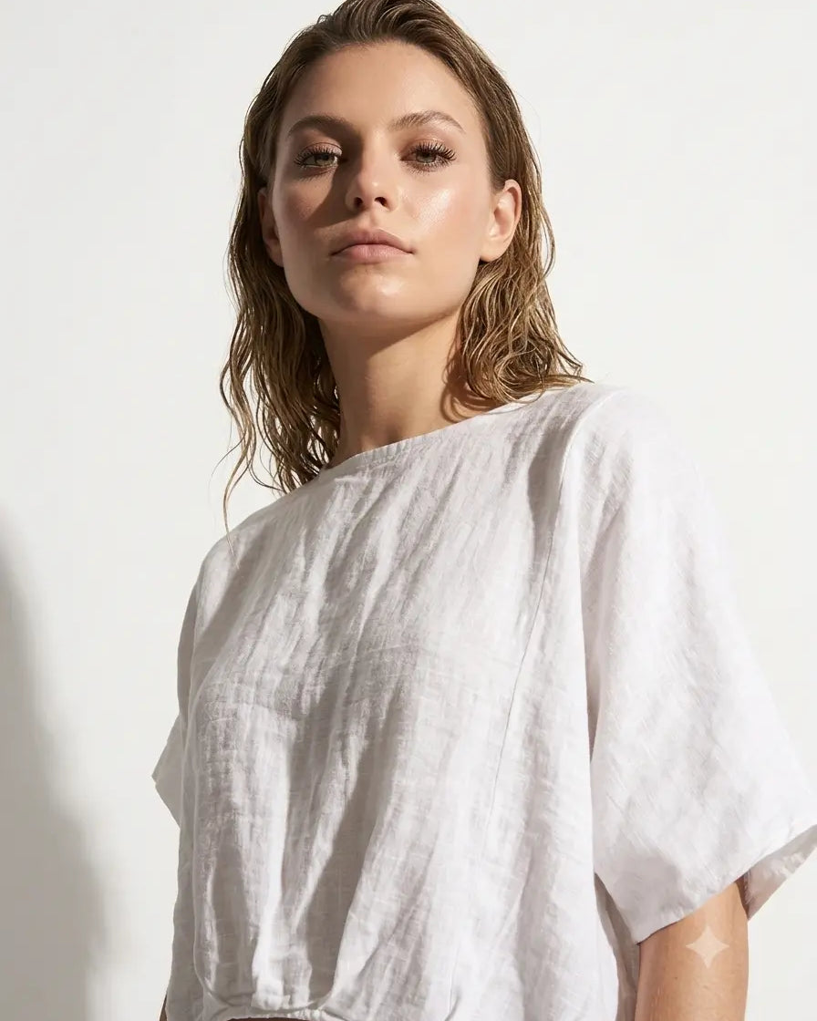 Blusa White Poetry DORABELLA