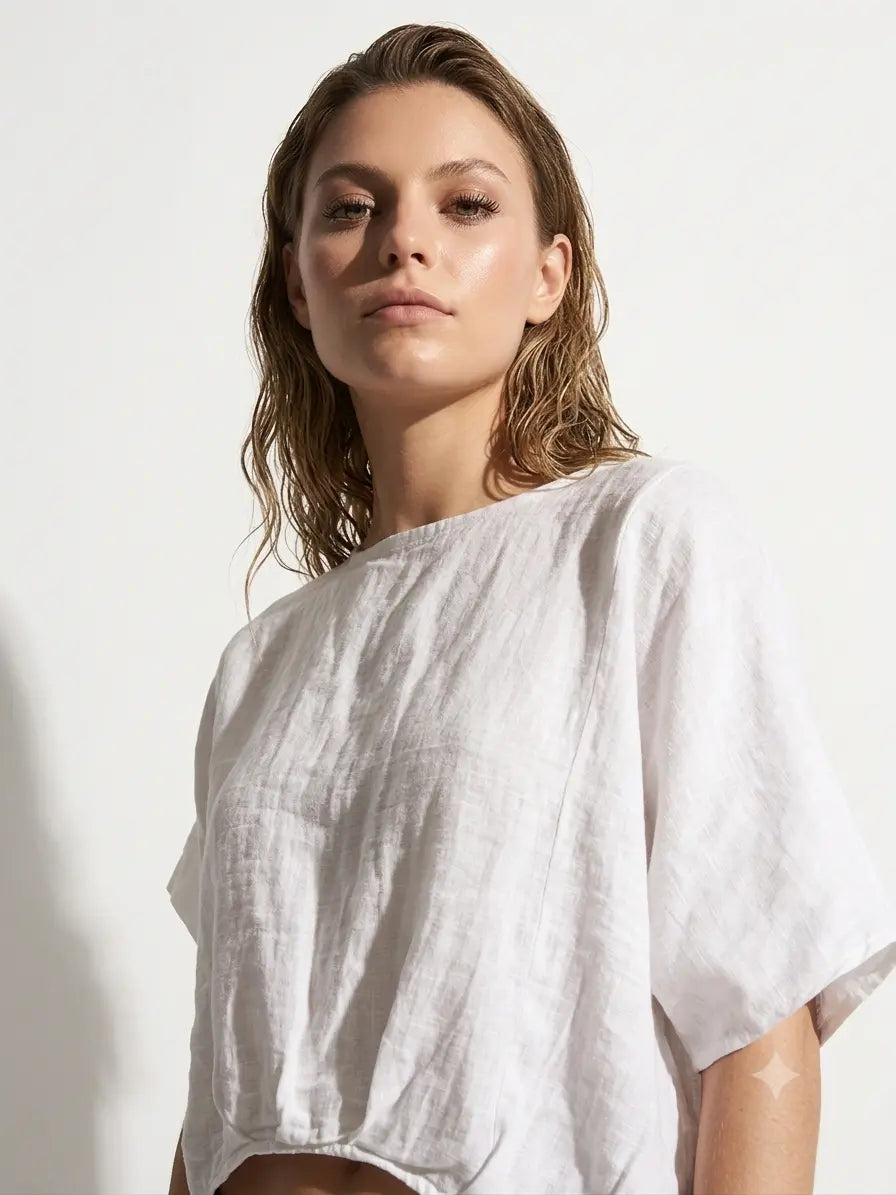 Blusa White Poetry DORABELLA