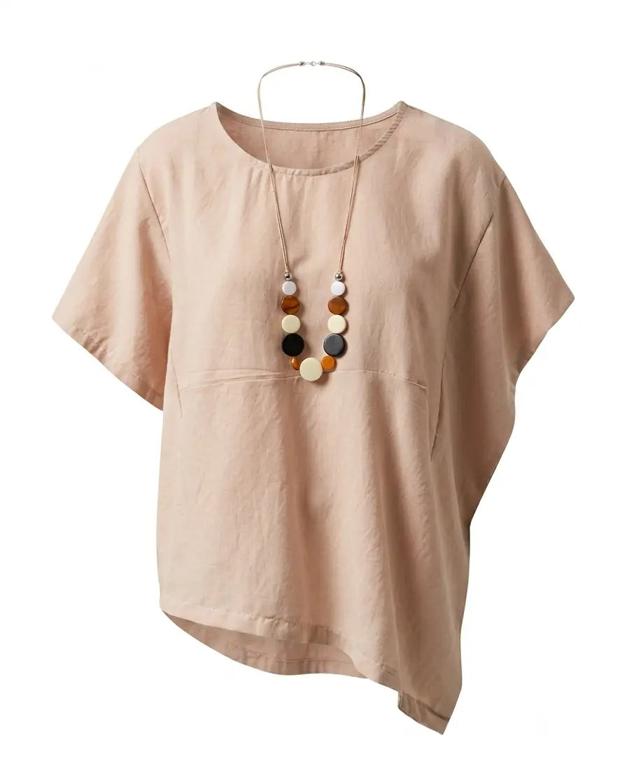 Blusa asimmetrica DORABELLA