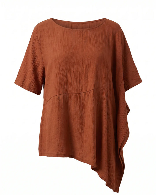 Blusa asimmetrica DORABELLA