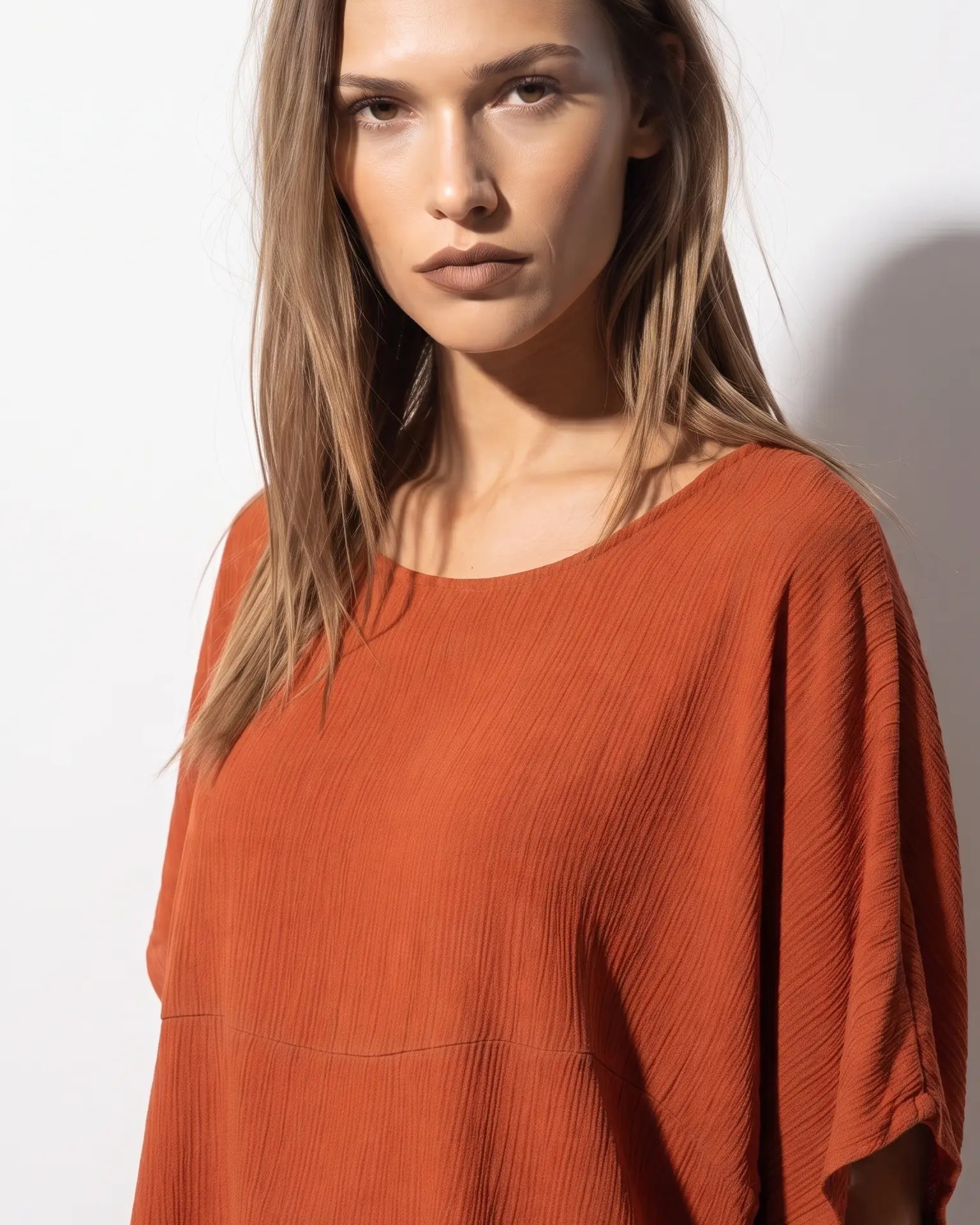 Blusa asimmetrica DORABELLA