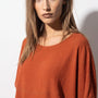 Blusa asimmetrica DORABELLA