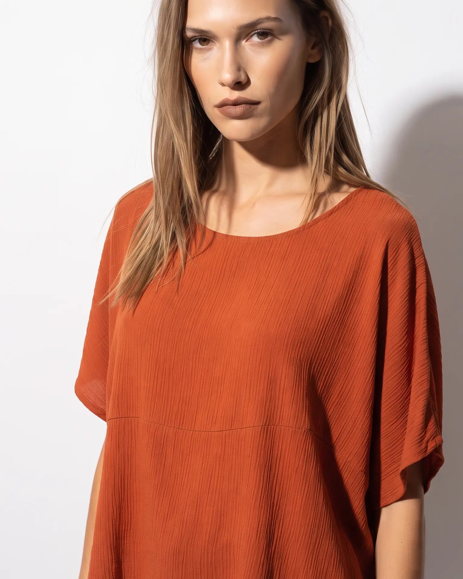 Blusa asimmetrica DORABELLA