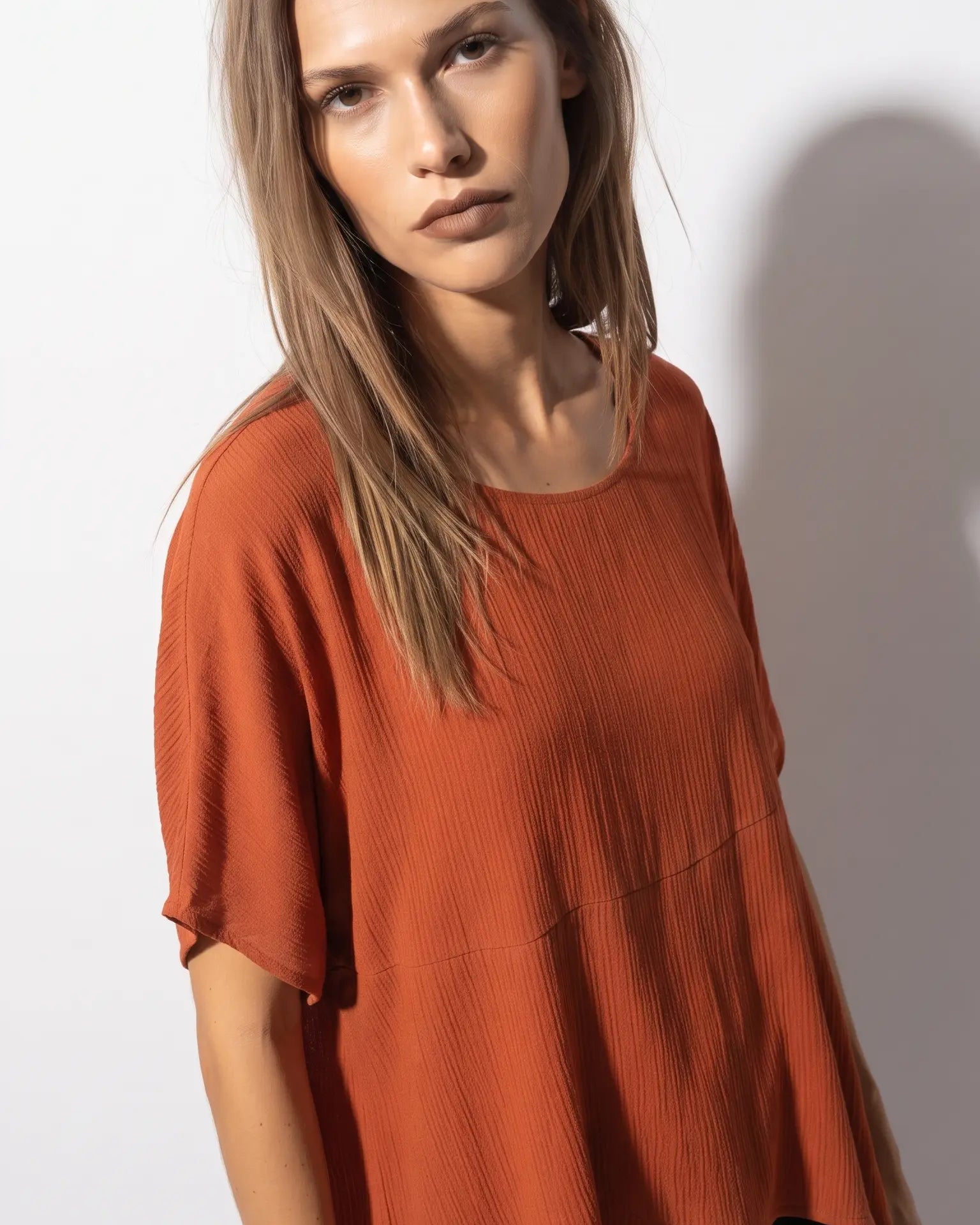 Blusa asimmetrica DORABELLA
