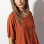 Blusa asimmetrica DORABELLA