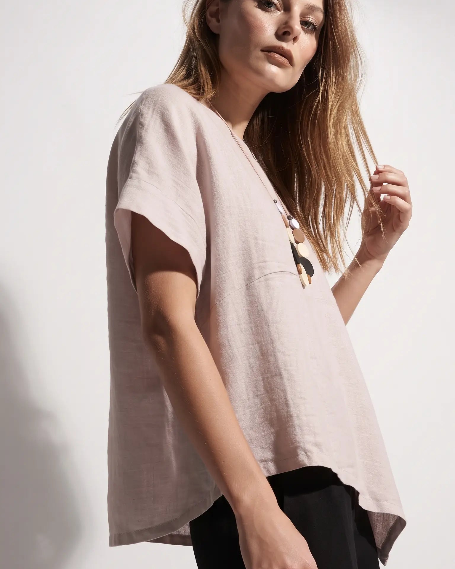 Blusa asimmetrica DORABELLA