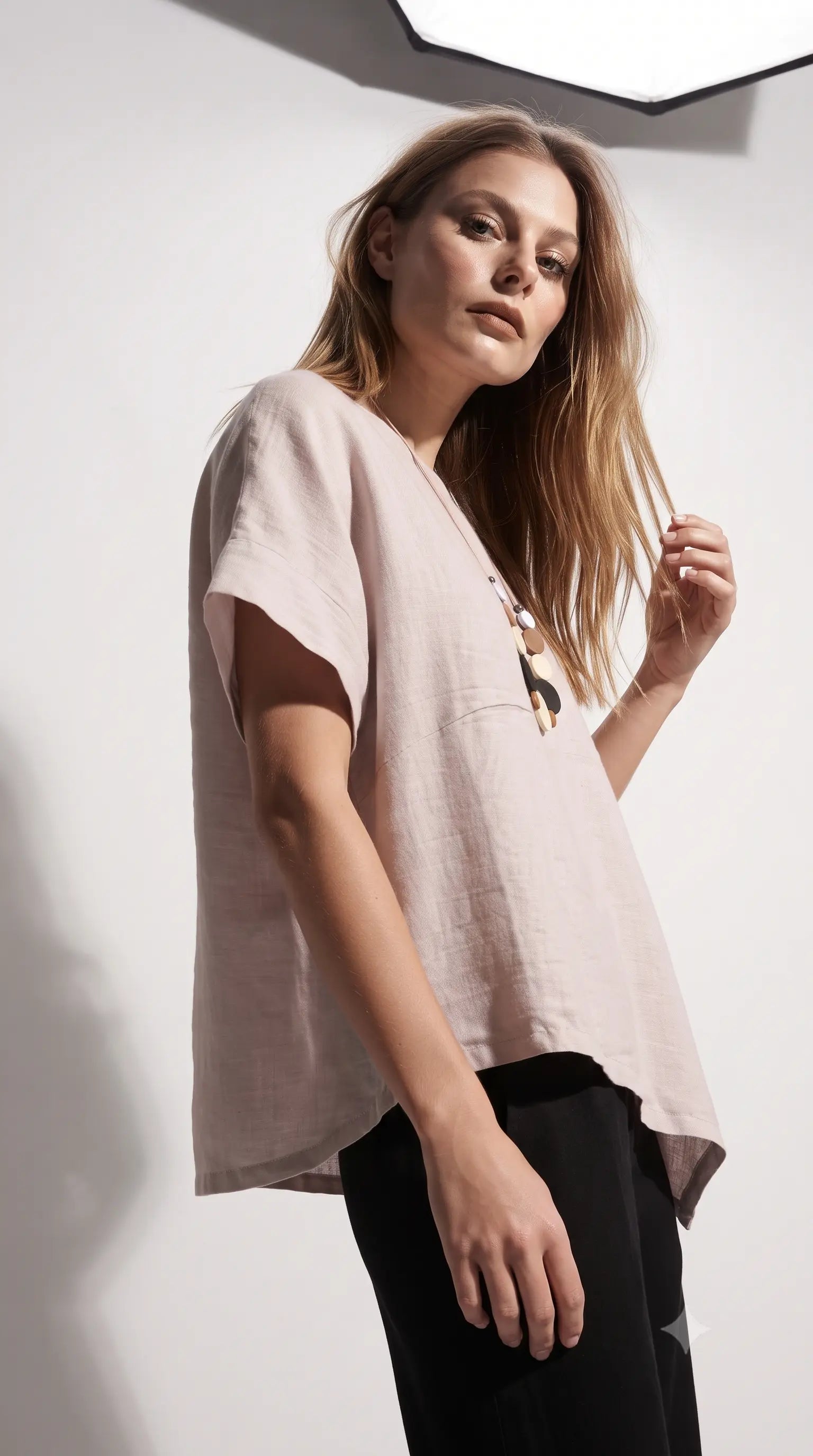 Blusa asimmetrica DORABELLA