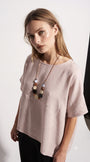 Blusa asimmetrica DORABELLA