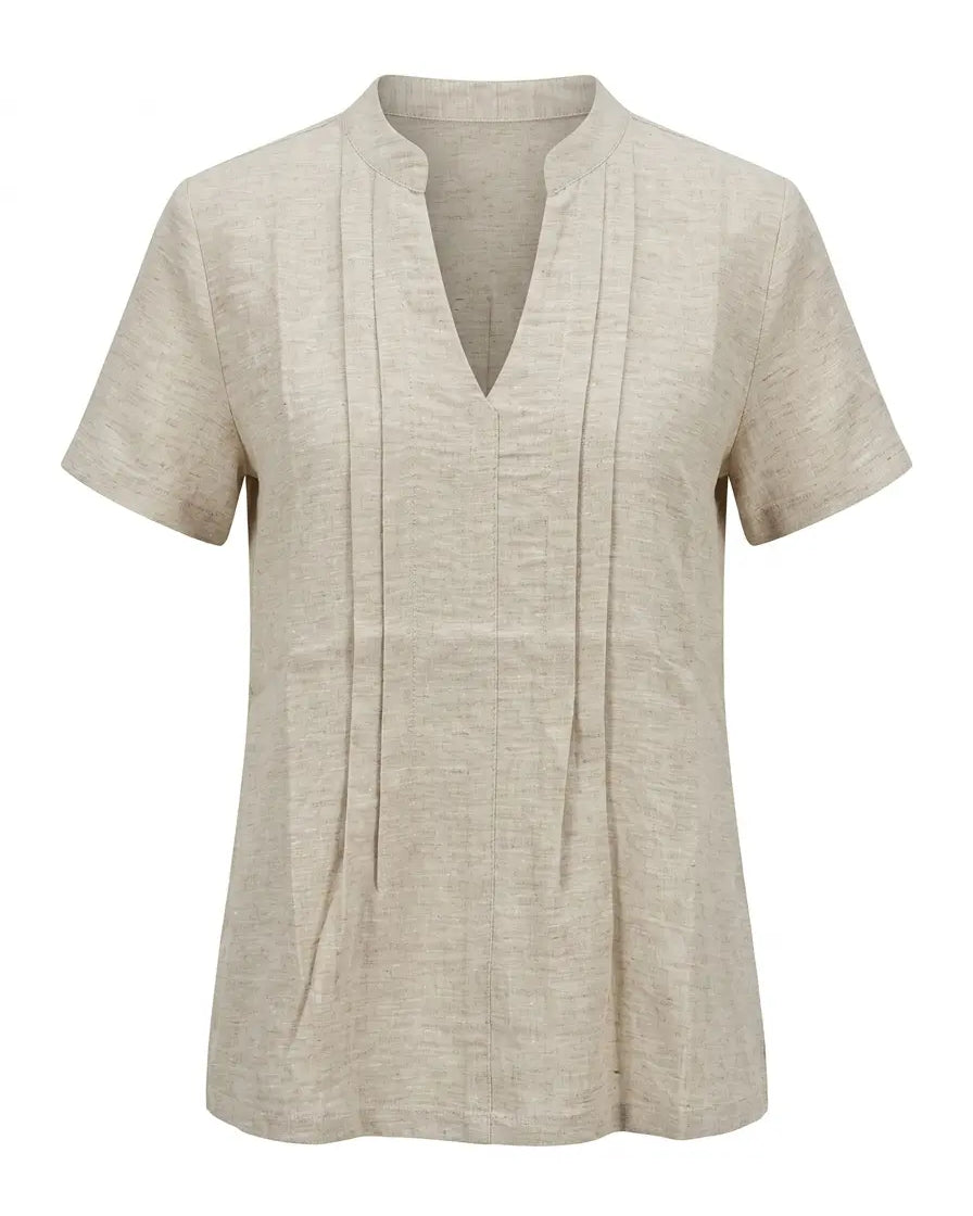 Blusa bi-materiale DORABELLA