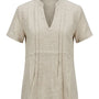 Blusa bi-materiale DORABELLA