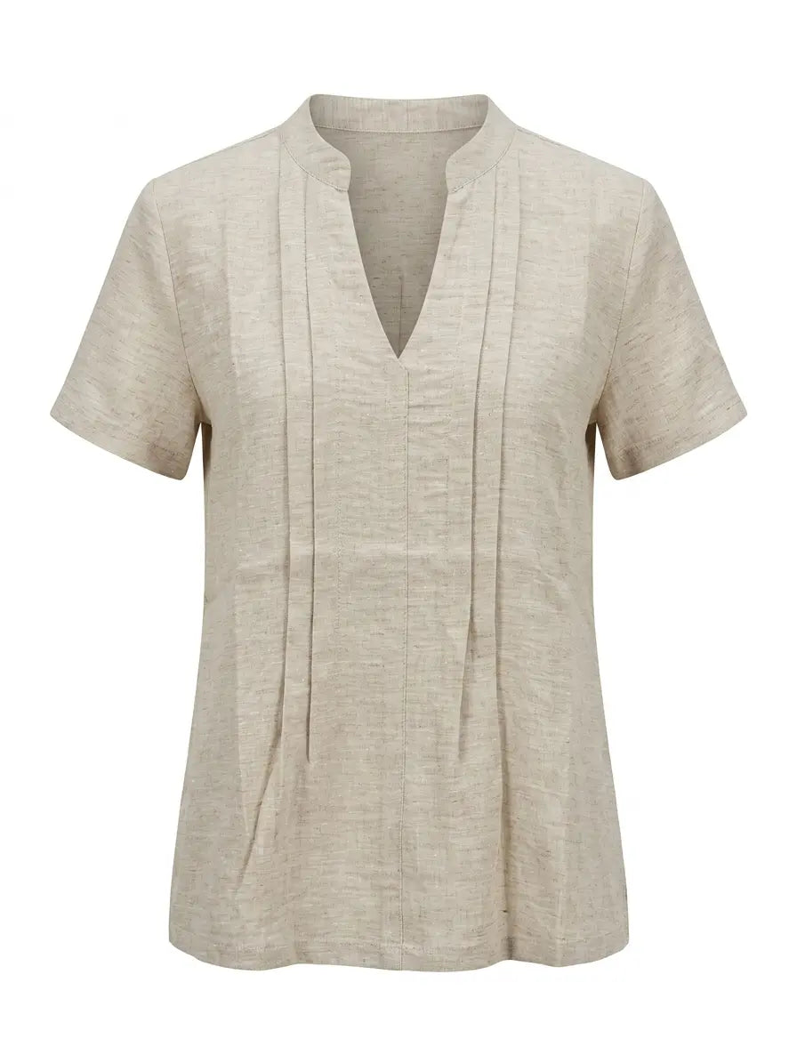 Blusa bi-materiale DORABELLA