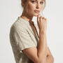 Blusa bi-materiale DORABELLA