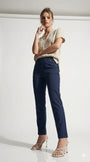 Blusa bi-materiale DORABELLA