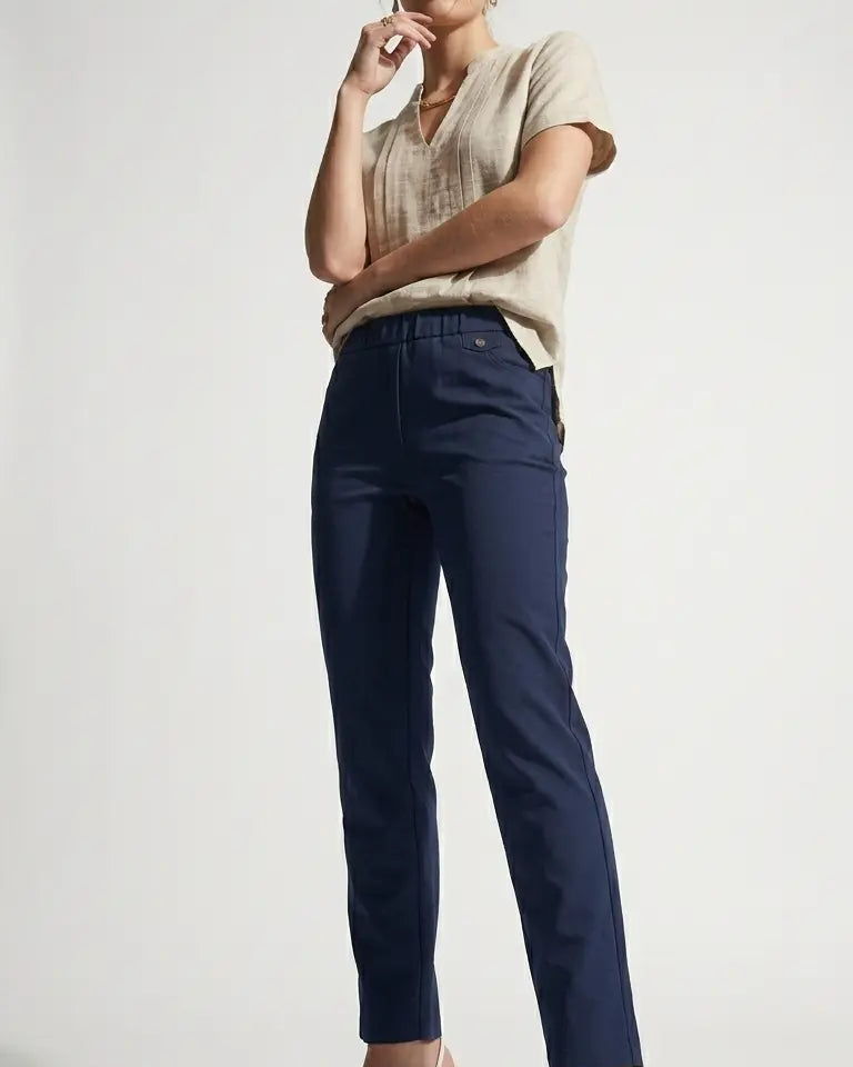 Blusa bi-materiale DORABELLA