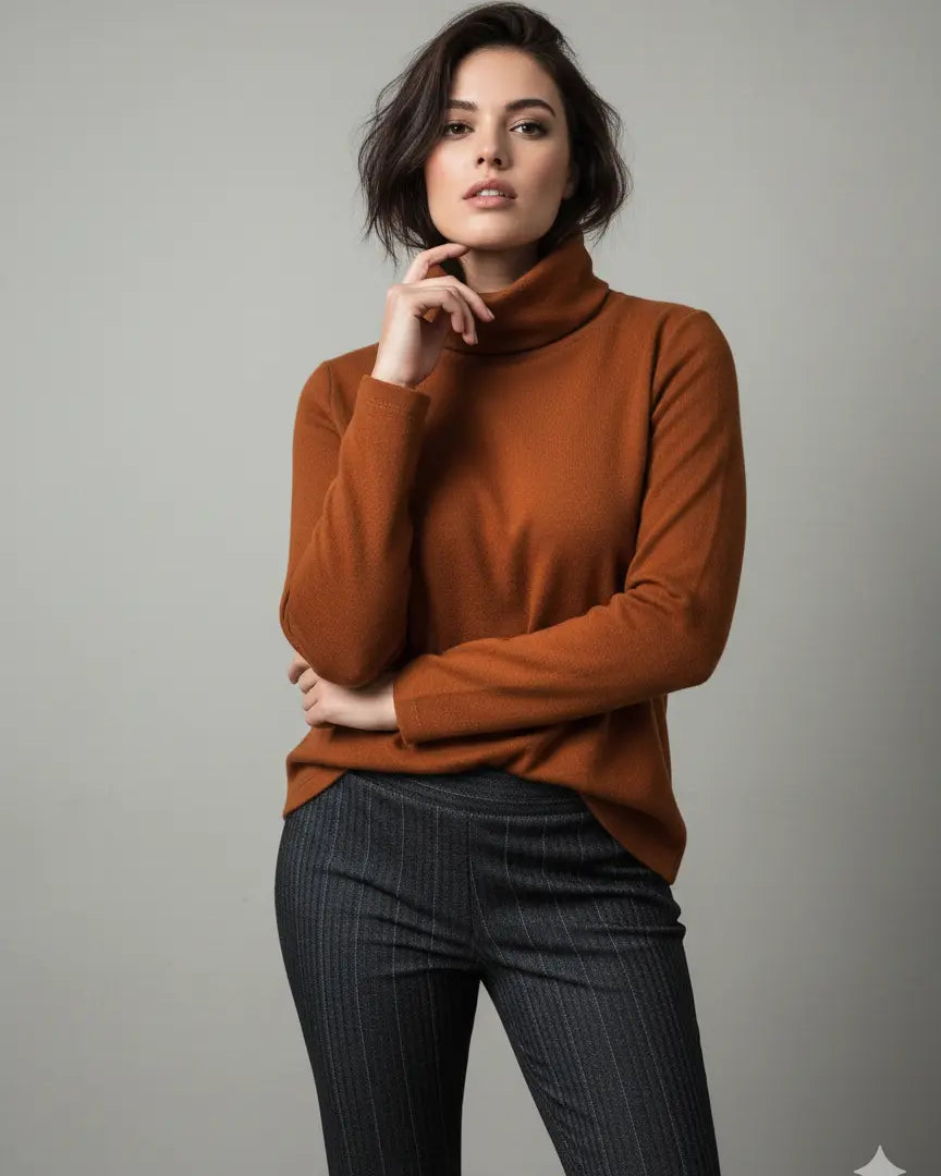 Blusa collo ad anello DORABELLA