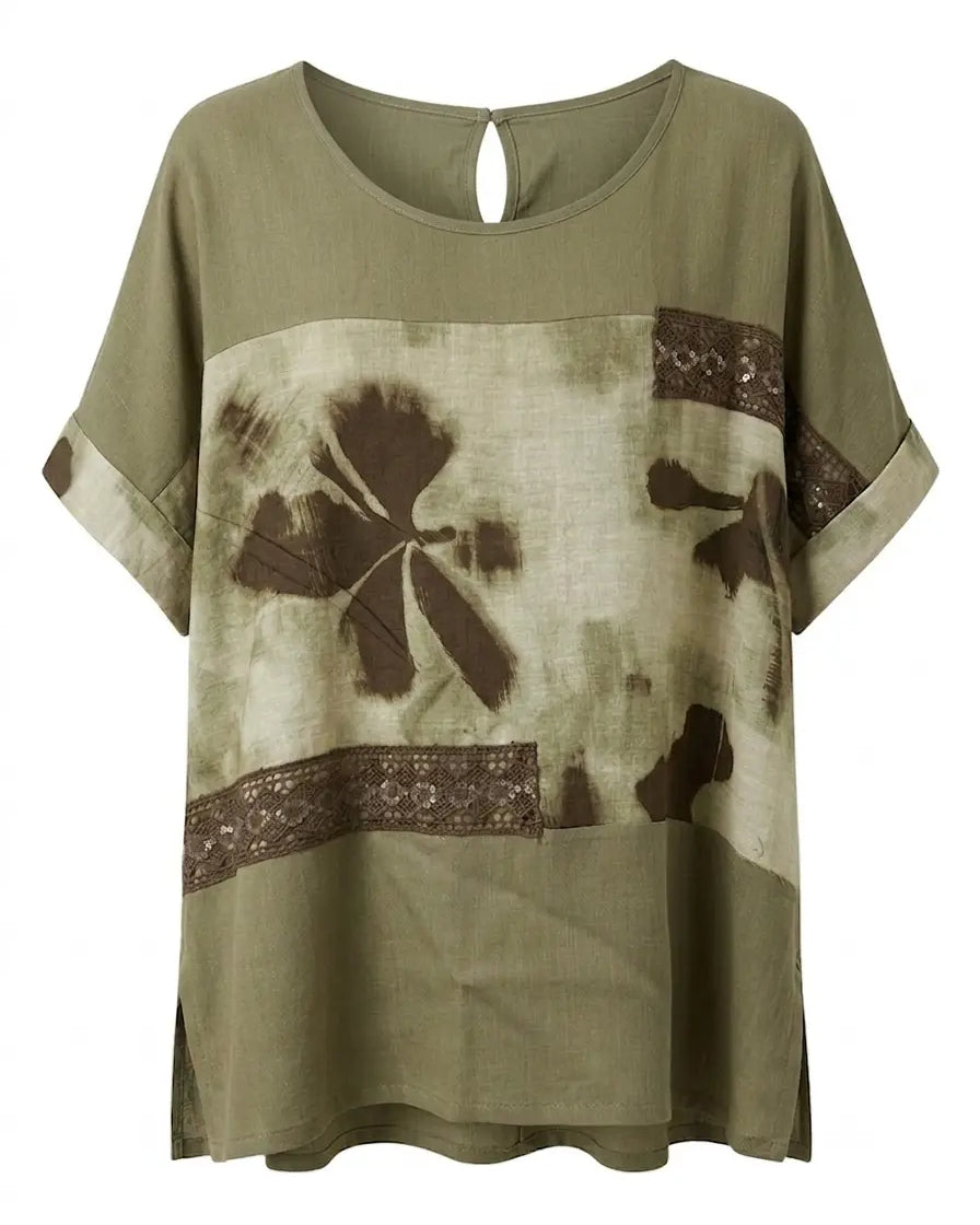 Blusa completo lino DORABELLA PIU'