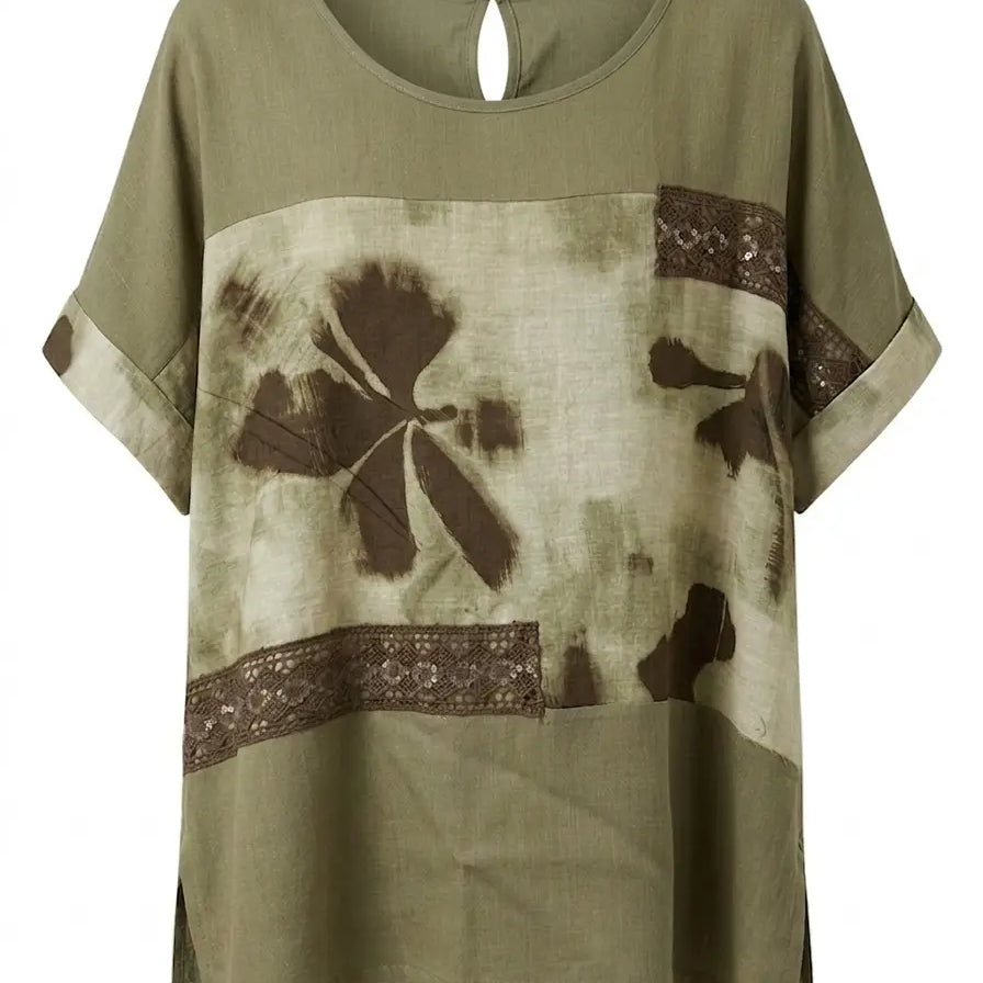 Blusa completo lino DORABELLA PIU'