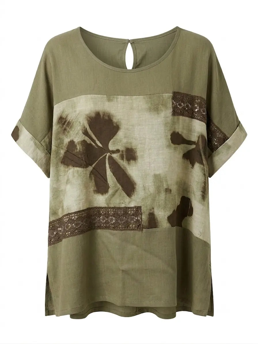 Blusa completo lino DORABELLA PIU'