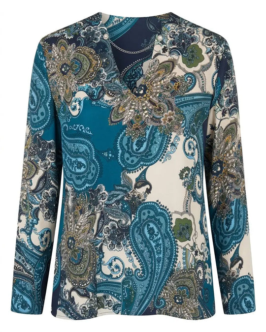 Blusa con accessorio DORABELLA PIU'