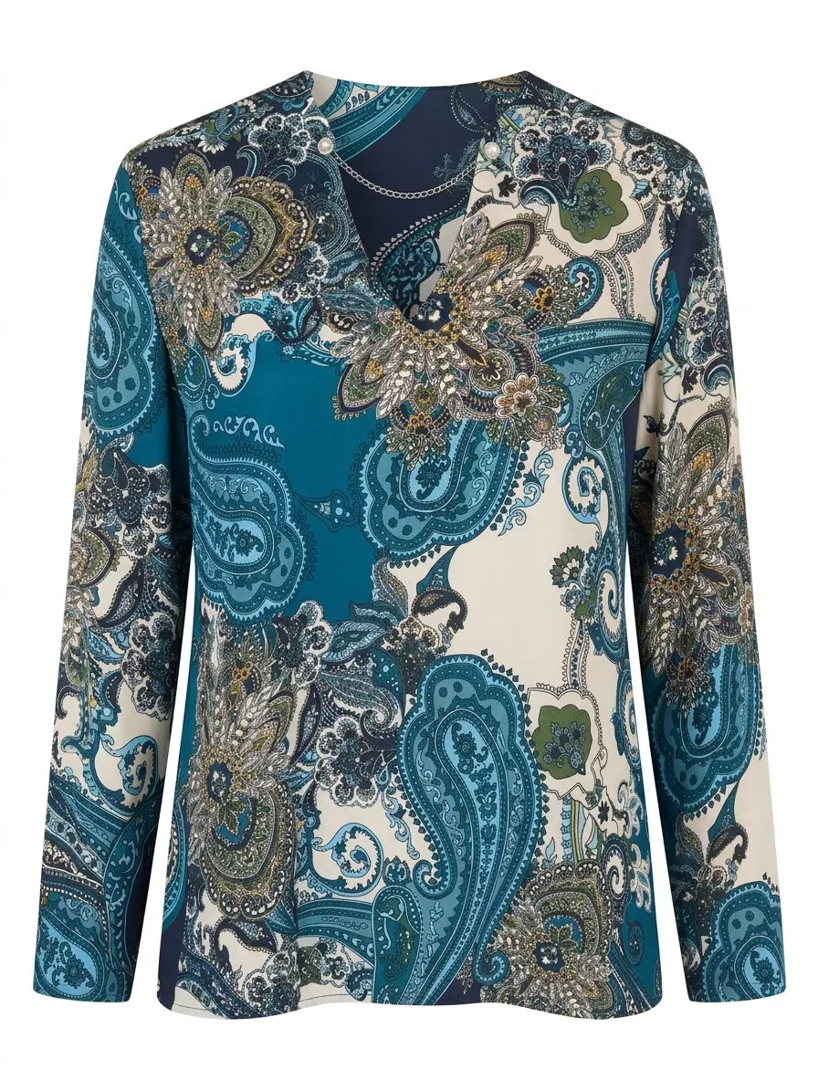 Blusa con accessorio DORABELLA PIU'