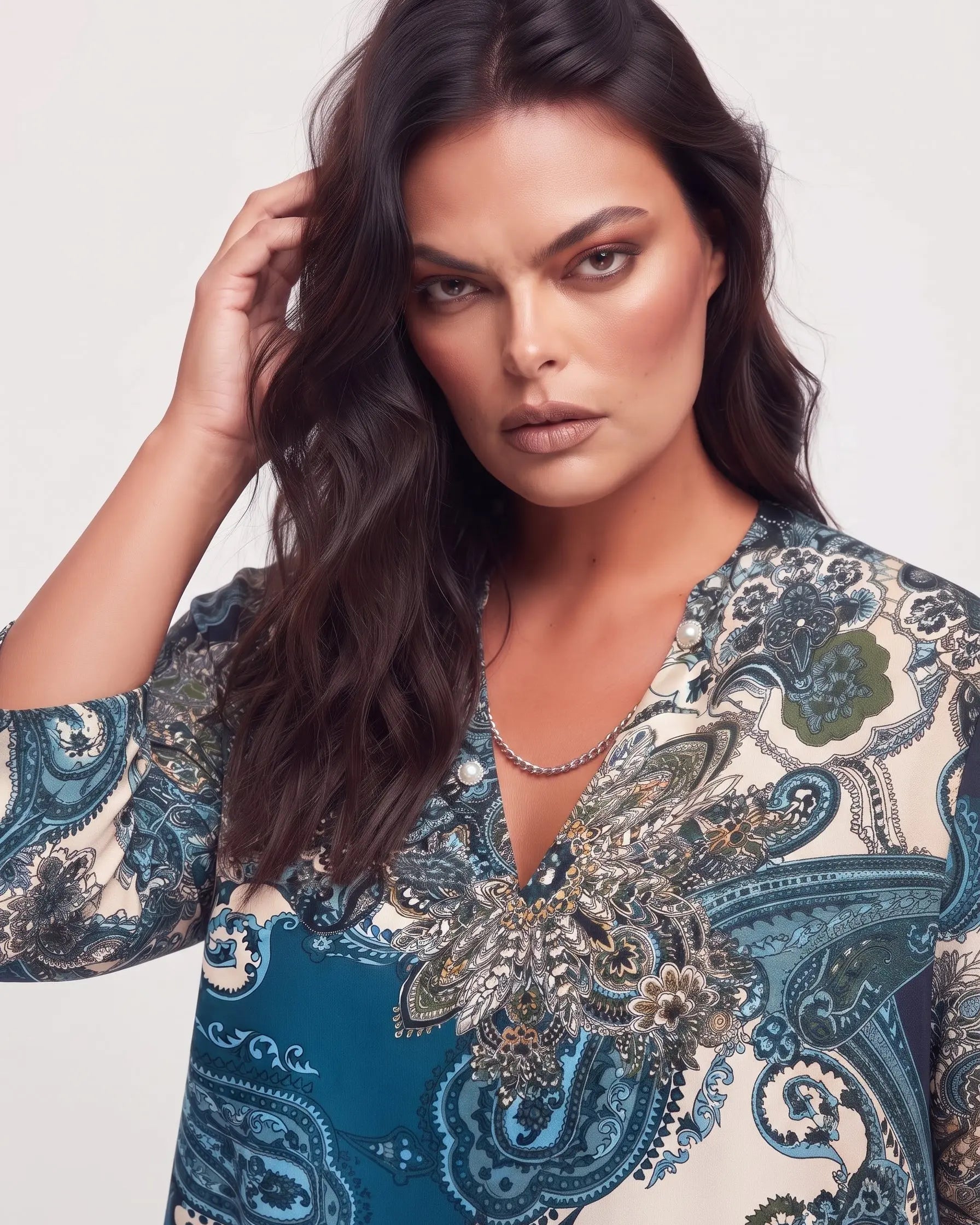 Blusa con accessorio DORABELLA PIU'