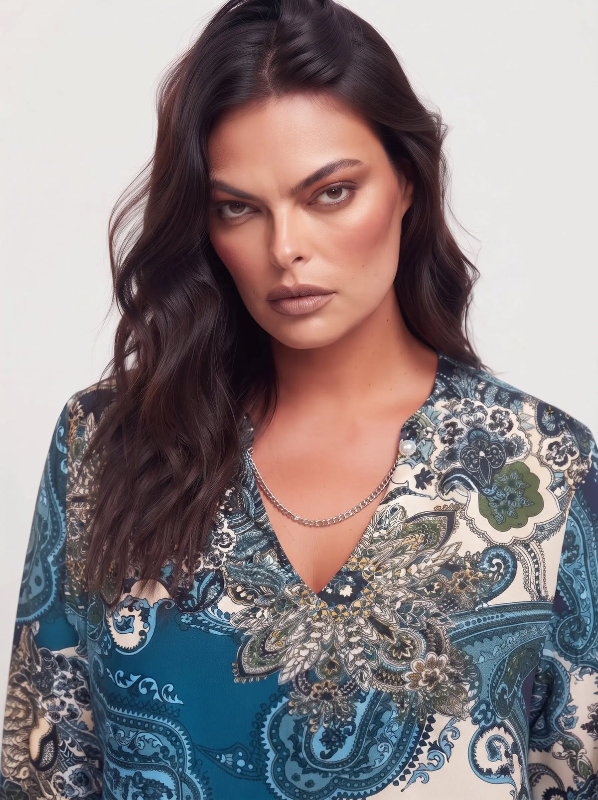 Blusa con accessorio DORABELLA PIU'