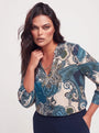 Blusa con accessorio DORABELLA PIU'