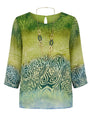 Blusa con collana DORABELLA