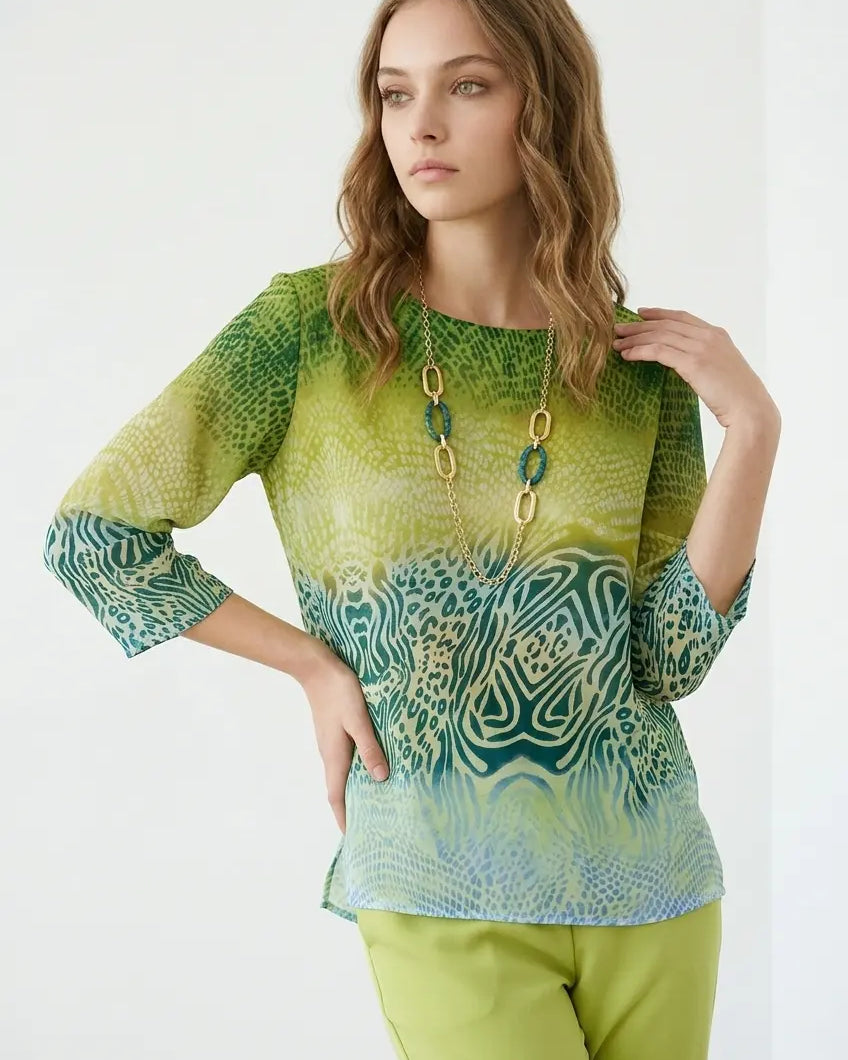 Blusa con collana DORABELLA