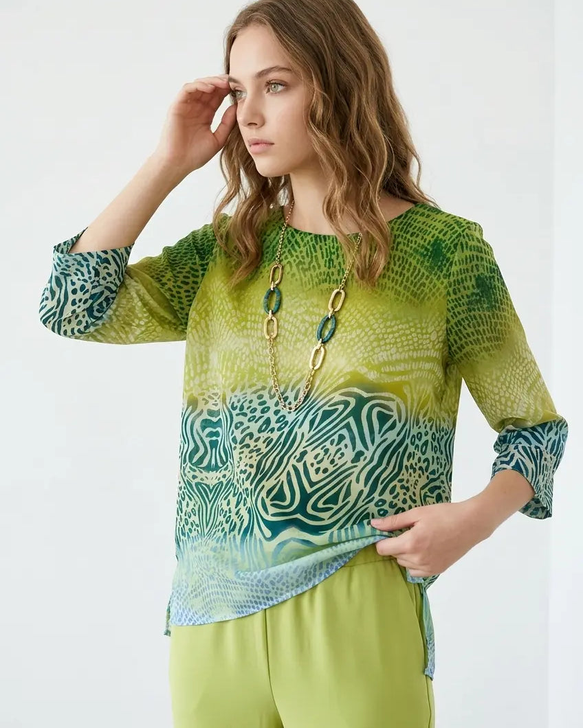 Blusa con collana DORABELLA