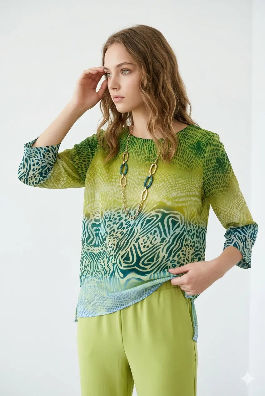 Blusa con collana DORABELLA