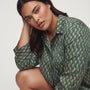Blusa con collo camicia DORABELLA PIU'
