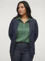 Blusa con collo camicia DORABELLA PIU'