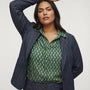 Blusa con collo camicia DORABELLA PIU'