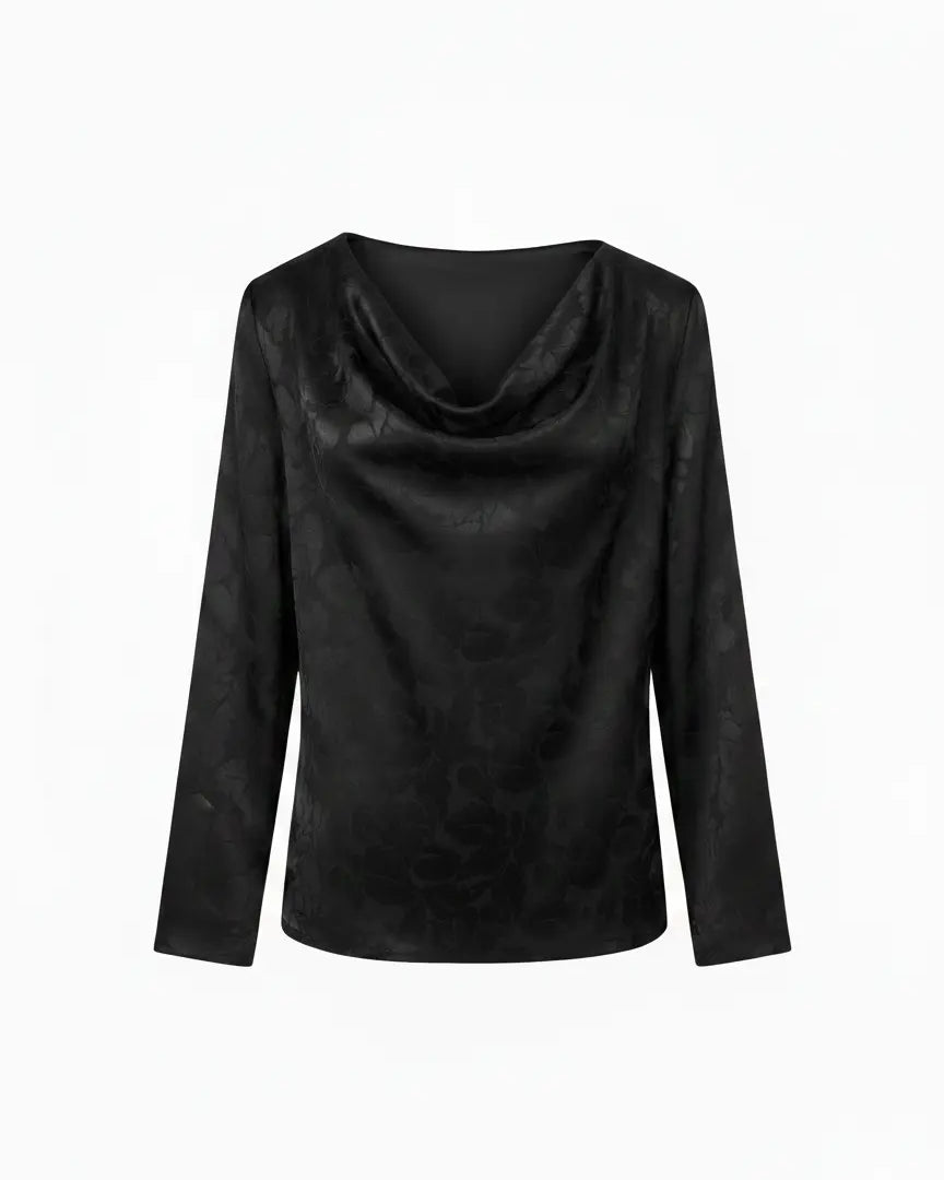 Blusa con collo morbido DORABELLA