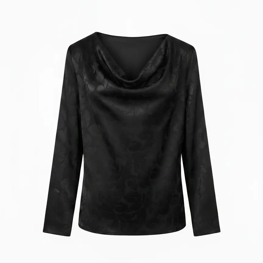 Blusa con collo morbido DORABELLA