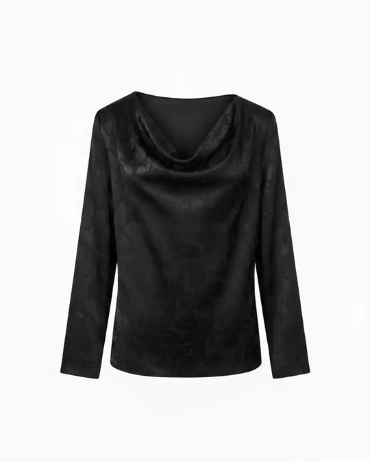 Blusa con collo morbido DORABELLA