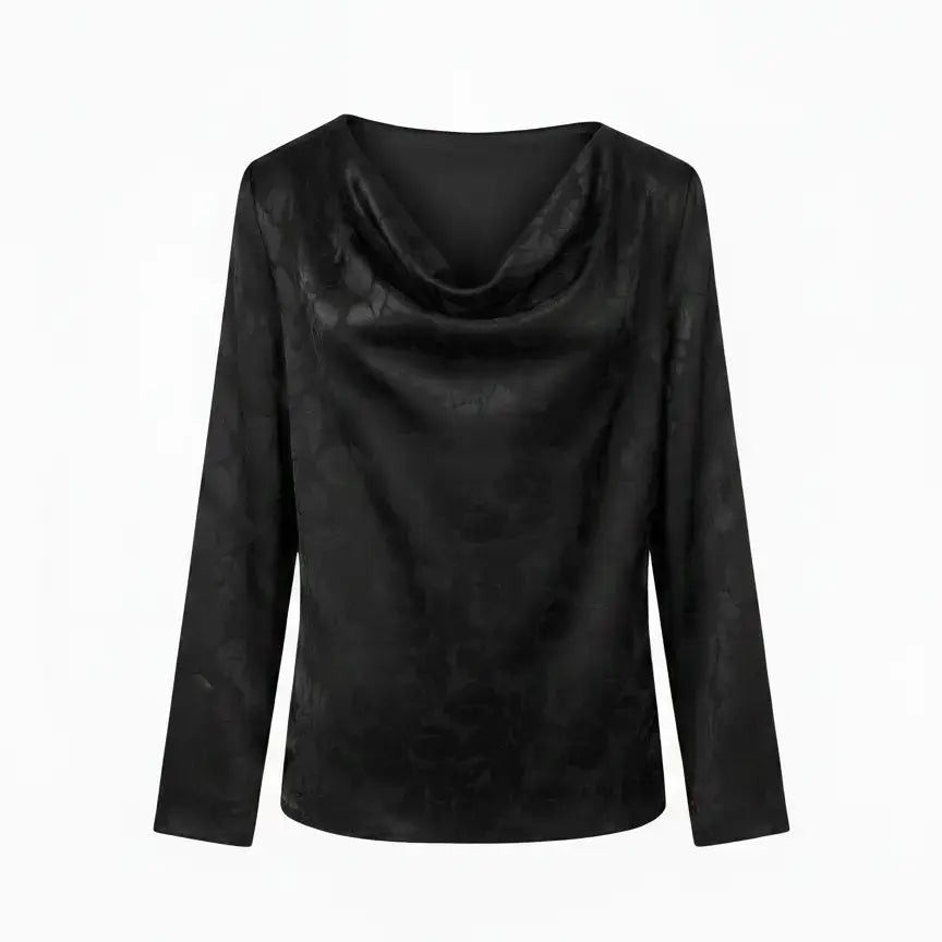 Blusa con collo morbido DORABELLA